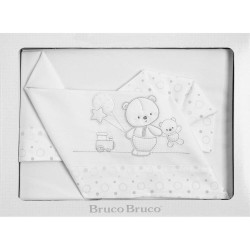 BRUCO BRUCO PARURE CULLA COTONE EC1712