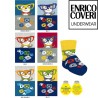 Antiscivolo baby caldocotone Enrico Coveri Bright 196ass - 6 paia