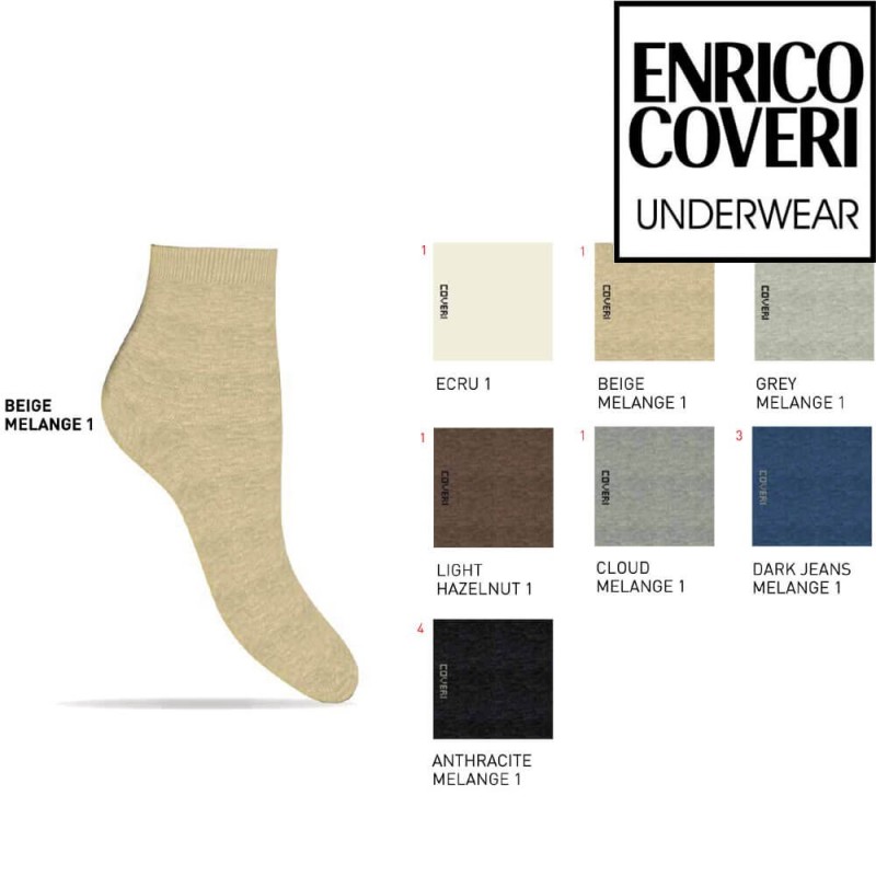 Calza donna corta caldocotone Enrico Coveri Mara NW1NT - 12 paia