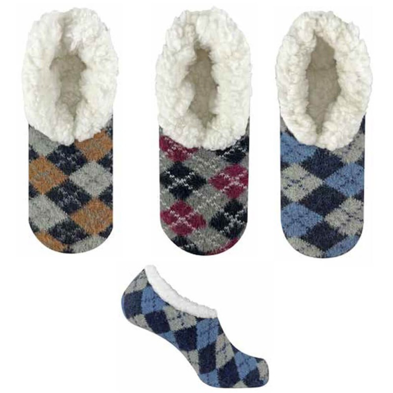 Pantofola scaldotto antiscivolo uomo DAG Simone