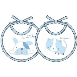Bavaglino baby ciniglia Ellepi 9836 - 6 pezzi