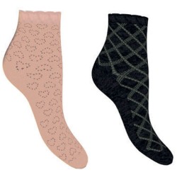 Calza bimba corta caldocotone Enrico Coveri Ginevra 264ass - 6 paia