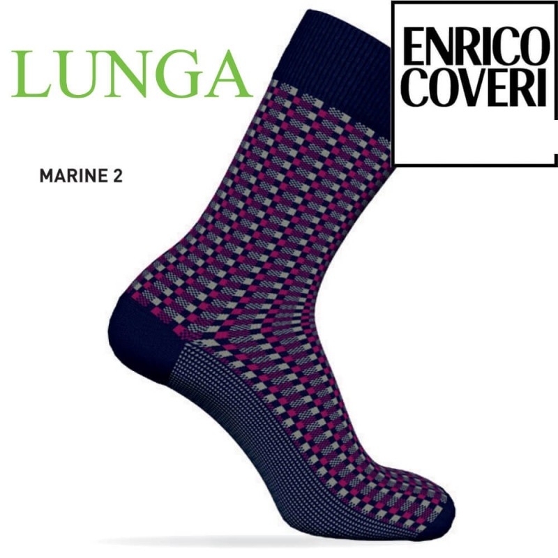 Calza uomo lunga caldocotone Enrico Coveri Fashion Line 249ass - 12 paia
