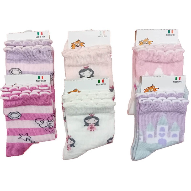 LEONDORO 6 PAIA CALZA BIMBA CALDOCOTONE CORTA 050