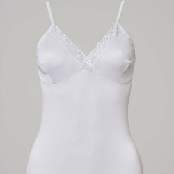 Canottiera donna taglie forti spalla stretta filo di Scozia GICIPI 280/6 - 3 pezzi