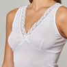 Canottiera donna taglie forti spalla larga filo di Scozia GICIPI 280/6 - 3 pezzi