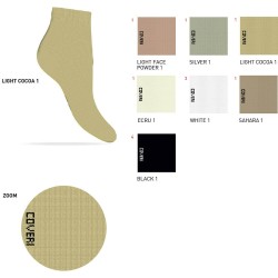 ENRICO COVERI 12 PAIA CALZA DONNA COTONE CORTA MANGO NW1NT