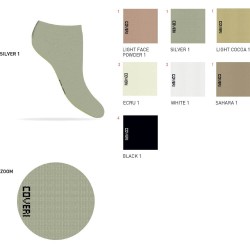 Salvapiede donna cotone Enrico Coveri Dora NW1NT - 12 paia