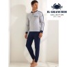Pigiama uomo taglie forti cotone Il Granchio GP1111/C