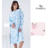 Camicia da notte donna taglie forti cotone Karel KC8005