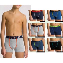 Boxer ragazzo cotone elasticizzato Lotto LB4267 - 6 boxer