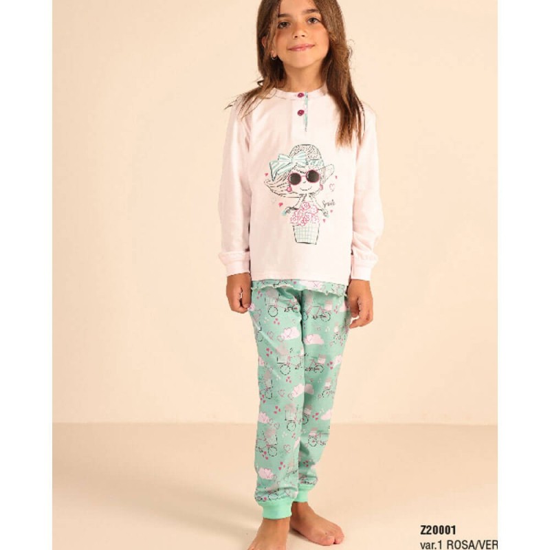 Pigiama bimba 10 anni cotone Gary Z30001