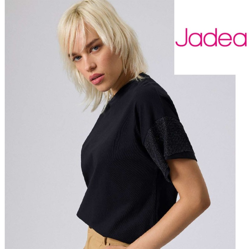 T-shirt donna oversize cotone Jadea 4758