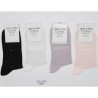 Calza donna corta filo di Scozia Leondoro 500/C PUNTO - 6 paia