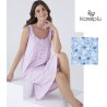 Camicia da notte donna cotone Karel KC8309