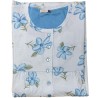 Camicia da notte donna taglie forti cotone Karel KC8005
