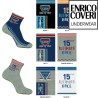 Calza bimbo corta cotone elasticizzato Enrico Coveri Junior 289ass - 6 paia