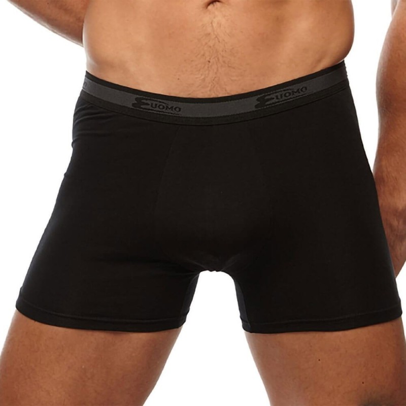 COTONELLA 2 BOXER UOMO COTONE BIELASTICO 2384