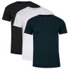 T-shirt uomo girocollo cotone elasticizzato Fila F5231 - 3 t-shirt