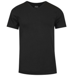 T-shirt uomo scollo a V cotone elasticizzato Fila FU5264 - 3 pezzi