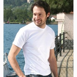 EFFEPI MAGLIA UOMO COTONE MANICA CORTA 862 BIANCO