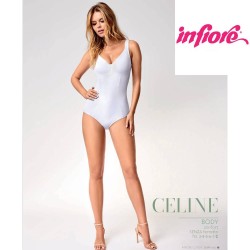 Body donna cotone elasticizzato Infiore Celine