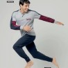 Pigiama uomo caldocotone interlock Lotto LP2122