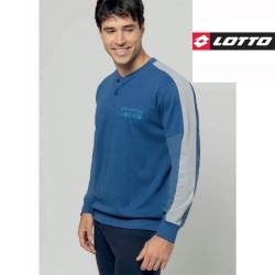 Pigiama uomo caldocotone interlock Lotto LP2122
