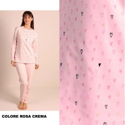 Pigiama donna caldocotone interlock Gary 5030