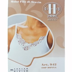 HENRI 3 TOP DONNA FILO DI SCOZIA 942