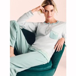 Pigiama donna caldocotone interlock Infiore MTD652996