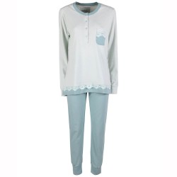 Pigiama donna caldocotone interlock Infiore MTD652996