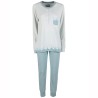 Pigiama donna caldocotone interlock Infiore MTD652996