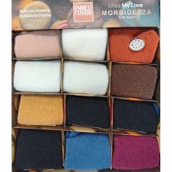 Calza donna corta soft touch Enrico Coveri Morbidoso 1M - 12 paia