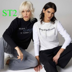 T-shirt donna cotone Jadea 4857 ST.2