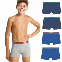 Boxer ragazzo cotone elasticizzato Enrico Coveri EB4172 - 6 boxer