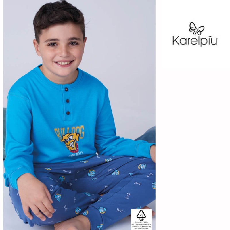 Pigiama bimbo caldocotone interlock Karel KF9122
