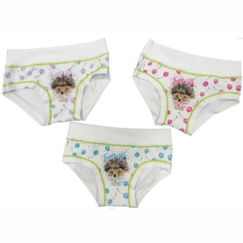 Slip bimba cotone elasticizzato Piccoli Risvegli B1292 - 6 slip