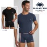 Coordinato uomo boxer e t-shirt Il Granchio GC1325
