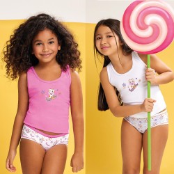 Coordinato bimba canottiera e slip Jadea 250