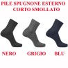 Calza uomo corta pile Dag Scaldapiedi C. - 12 paia