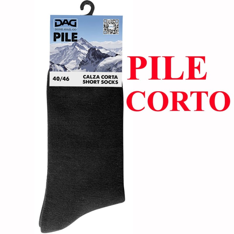 Calza uomo corta pile Dag 00Bis - 12 paia