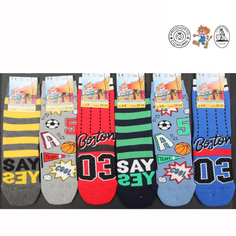 LEONDORO 6 PAIA ANTISCIVOLO CALDOCOTONE BIMBO 302