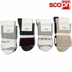 Calza donna corta caldocotone Scopri Claudine - 12 paia