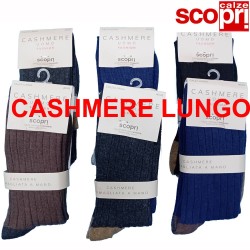 Calza uomo lunga cashmere Scopri Monsieur E - 6 paia