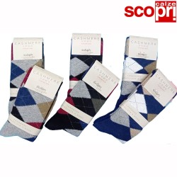 Calza uomo lunga cashmere Scopri Monsieur B - 6 paia