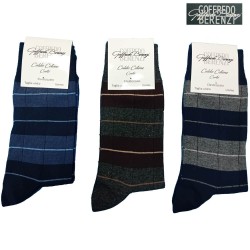 Calza uomo corta caldocotone Goffredo Berenzi 7011C - 12 paia