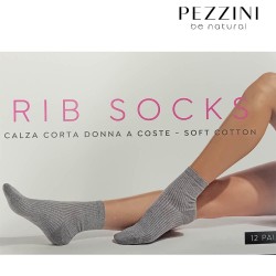 Calza donna corta caldocotone Pezzini DCZ303 Costa - 12 paia