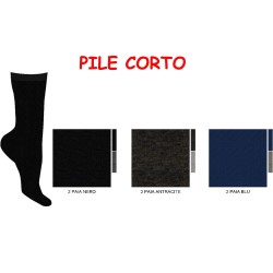 Calza donna corta pile Stylosa W051 - 6 paia