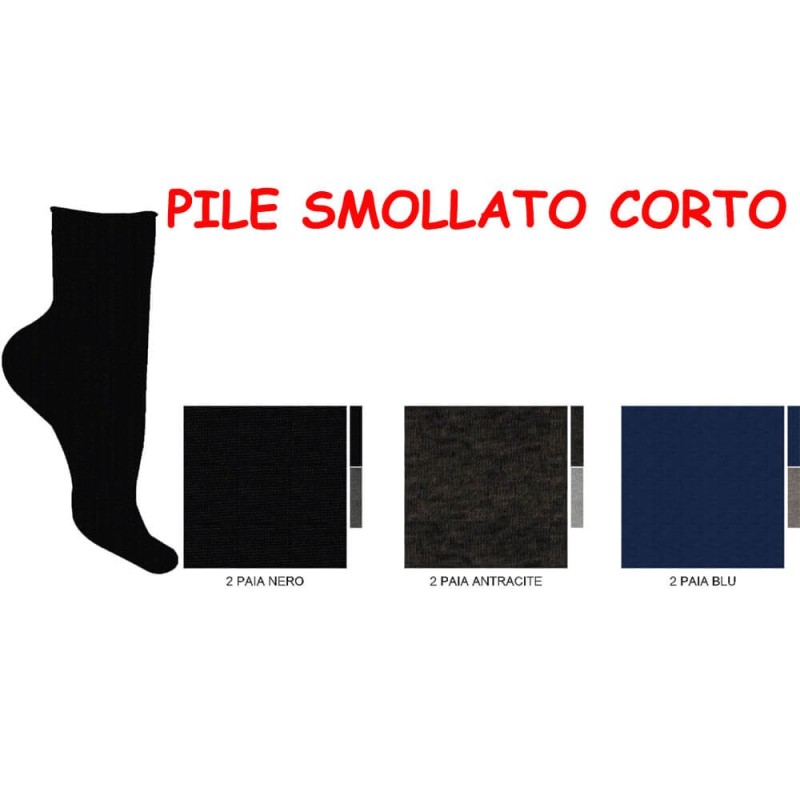 Calza donna corta pile Stylosa W053 - 6 paia